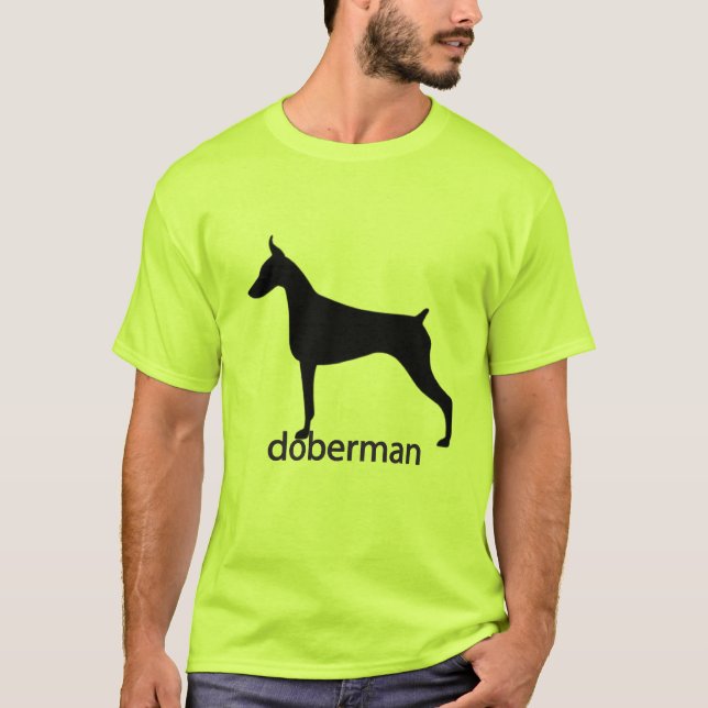 Doberman Dog T-Shirt (Front)