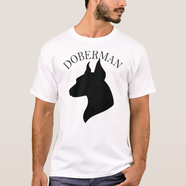 Doberman Dog T-Shirt (Front)