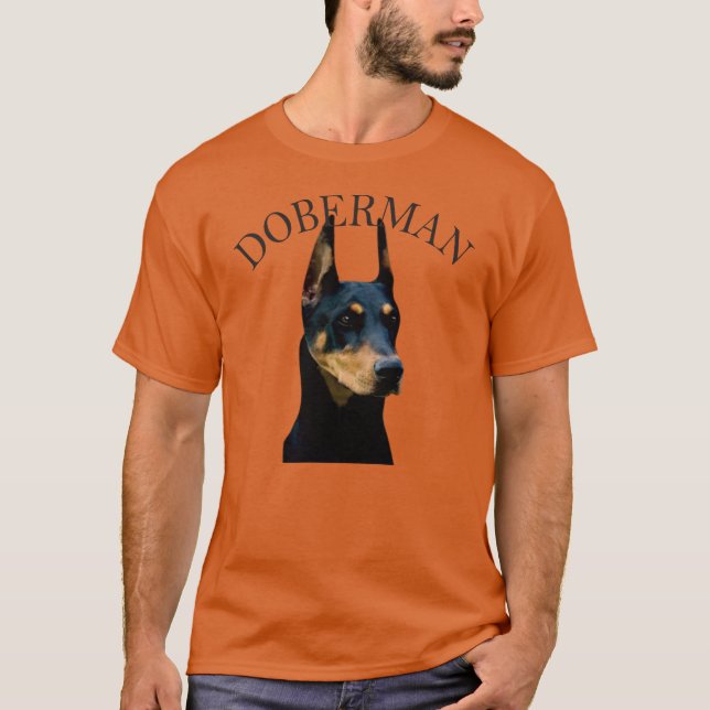 Doberman Dog T-Shirt (Front)
