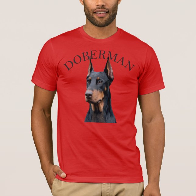 Doberman Dog T-Shirt (Front)