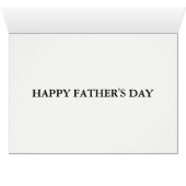 Doberman Father's Day Cards (Inside Horizontal (Bottom))