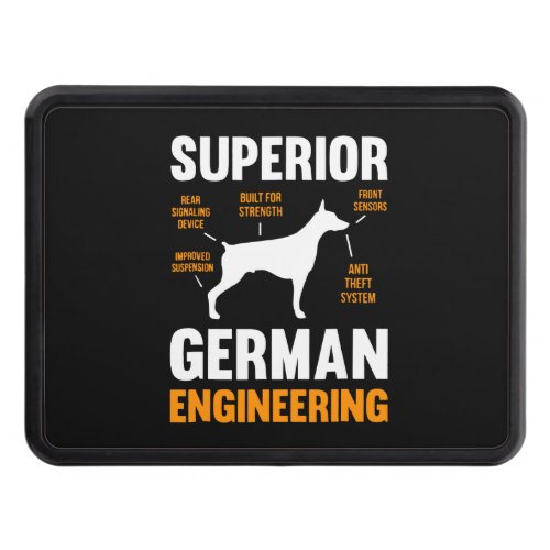 Doberman Gift  Superior German Engineering Hitch Cover