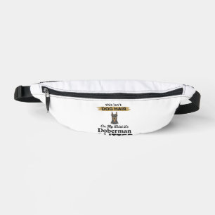 Doberman Glitter Funny Dog Lover Vintage Design_1 Fanny Pack