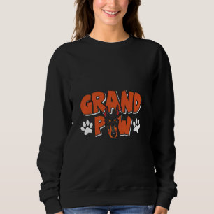 Doberman GRAND PAW Dog Owner Dobies Dogs Grandpa Sweatshirt