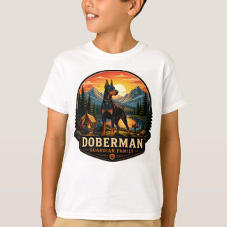 Doberman Guardian Family T-Shirt