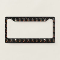 Doberman License Plate Frame