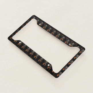 Doberman License Plate Frame