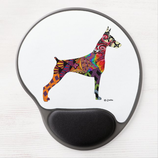 Doberman Lovers Mousepad (Front)