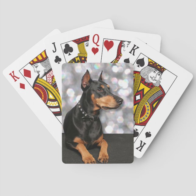 Doberman - Megyan Poker Cards (Back)