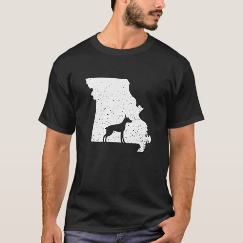 Doberman Missouri Dog T_Shirt