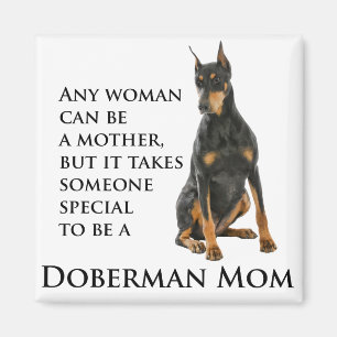 Doberman Mom Magnet