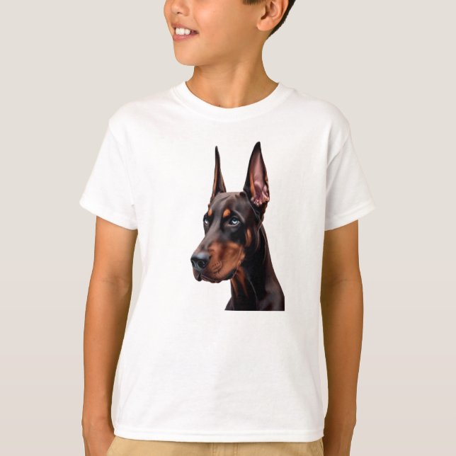 Doberman Mom T-Shirt (Front)
