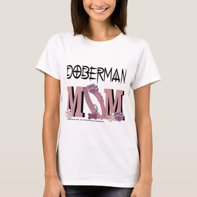 Doberman MOM T-Shirt (Front)