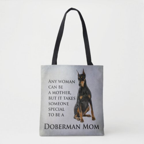 Doberman Mom Tote