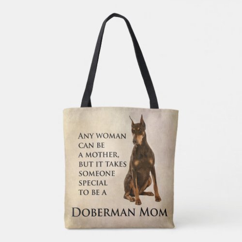 Doberman Mom Tote