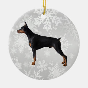 Doberman Christmas Ornaments | Zazzle - 100% Satisfaction Guaranteed