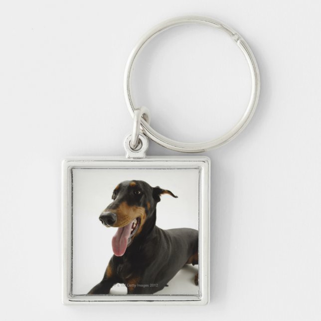 Doberman Pinscher 2 Keychain (Front)