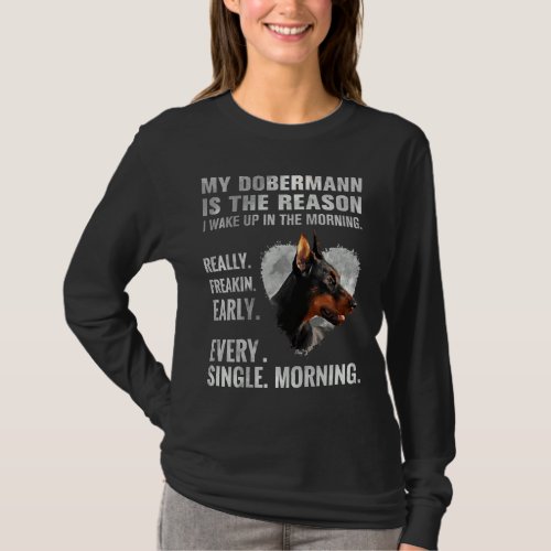 Doberman Pinscher 570 T_Shirt