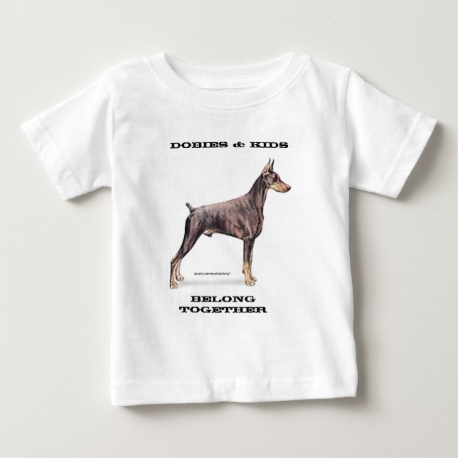 Doberman Pinscher Baby T-Shirt (Front)