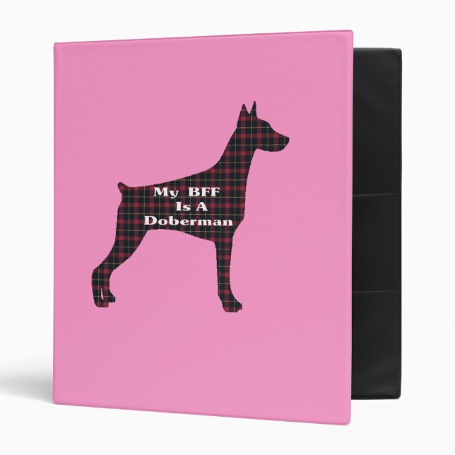 Doberman Pinscher BFF Binder (Front/Inside)