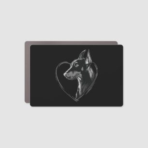 Doberman Pinscher Car Magnet