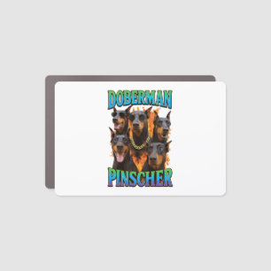 Doberman Pinscher Car Magnet