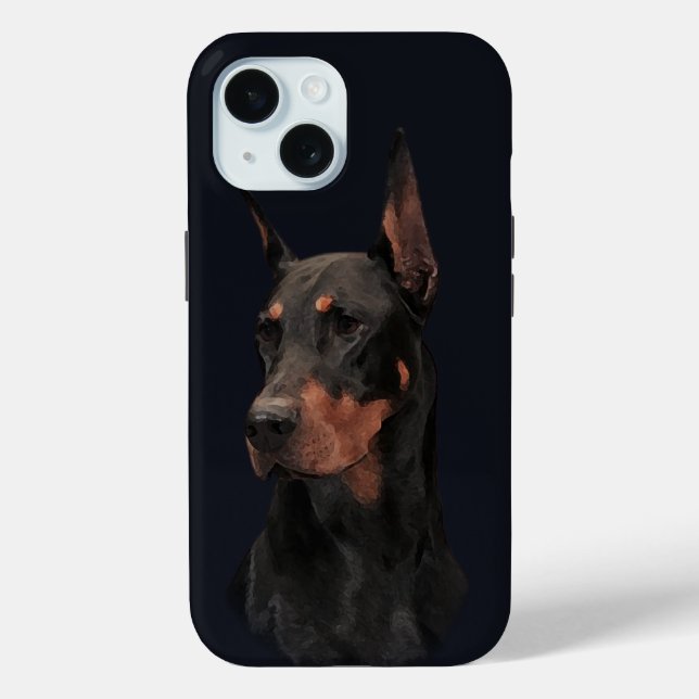 Doberman Pinscher    Case-Mate iPhone Case (Back)