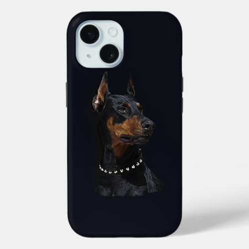 Doberman Pinscher    iPhone 15 Case