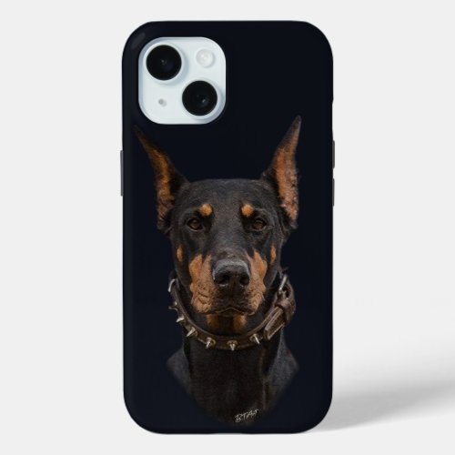 Doberman Pinscher    iPhone 15 Case