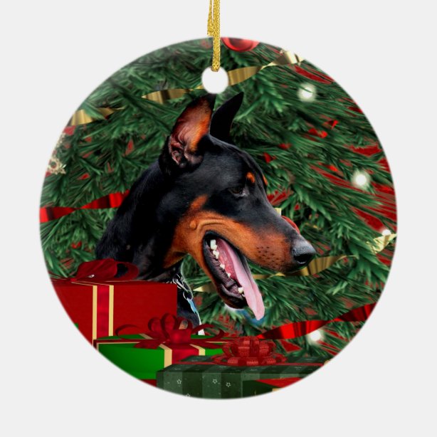 Personalized Doberman Pinscher Christmas Gifts on Zazzle