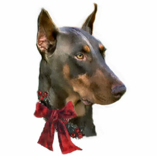 Doberman Pinscher Christmas Gifts Ornament