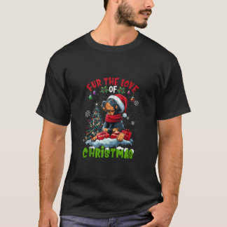 Doberman Pinscher Christmas Tree Decorations Dog L T-Shirt