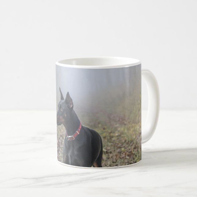 Doberman Pinscher Coffee Mug (Front Right)