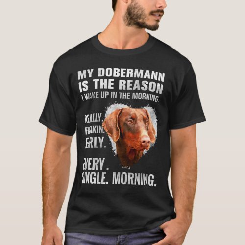 Doberman Pinscher _ Dobermann T_Shirt