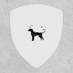Doberman Pinscher Dog – Halloween Moon Silhouette  Patch