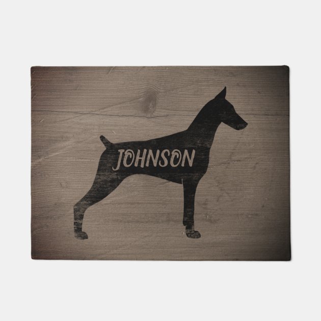 doberman doormat