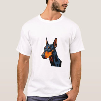 Doberman Pinscher dog tshirt 