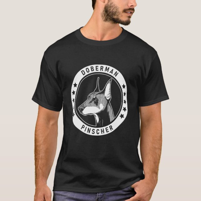 Doberman Pinscher Fan T-Shirt (Front)