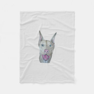 Doberman Pinscher Fleece Blanket