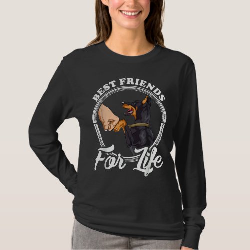 Doberman Pinscher Funny Doberman Lover  96 T_Shirt