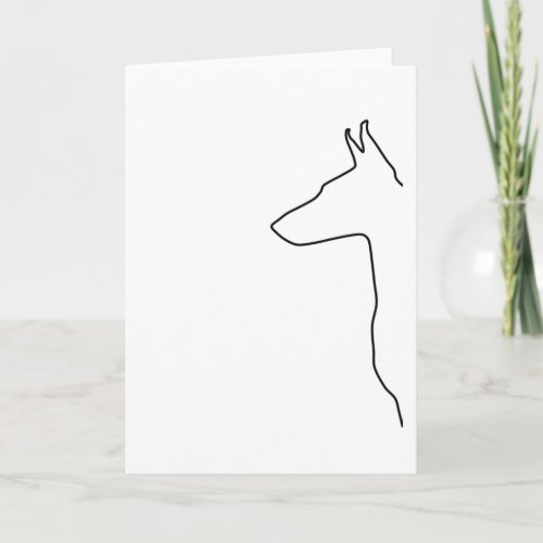 Doberman Pinscher Gift Card