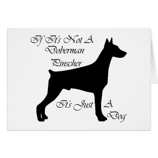 Doberman Pinscher Gifts (Front Horizontal)