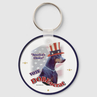 Doberman Pinscher Gifts Keychain