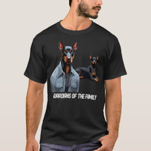 Doberman Pinscher Guardians Of The Family T-Shirt