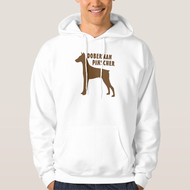 Doberman Pinscher Hoodie (Front)