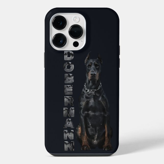 Doberman Pinscher    iPhone Case (Back)