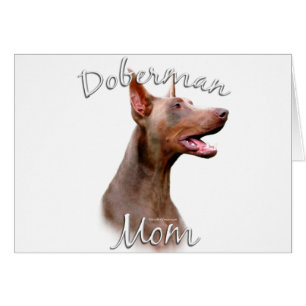 Doberman Pinscher (Isabella) Mom 2 Cards