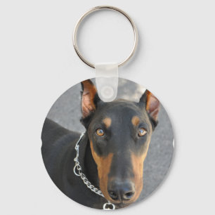 Doberman Pinscher Keychain