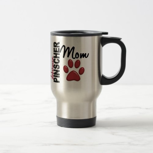 Doberman Pinscher Mom 2 Travel Mug