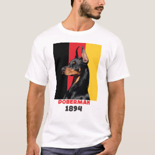Doberman Pinscher Mom Dad 1894 T-Shirt